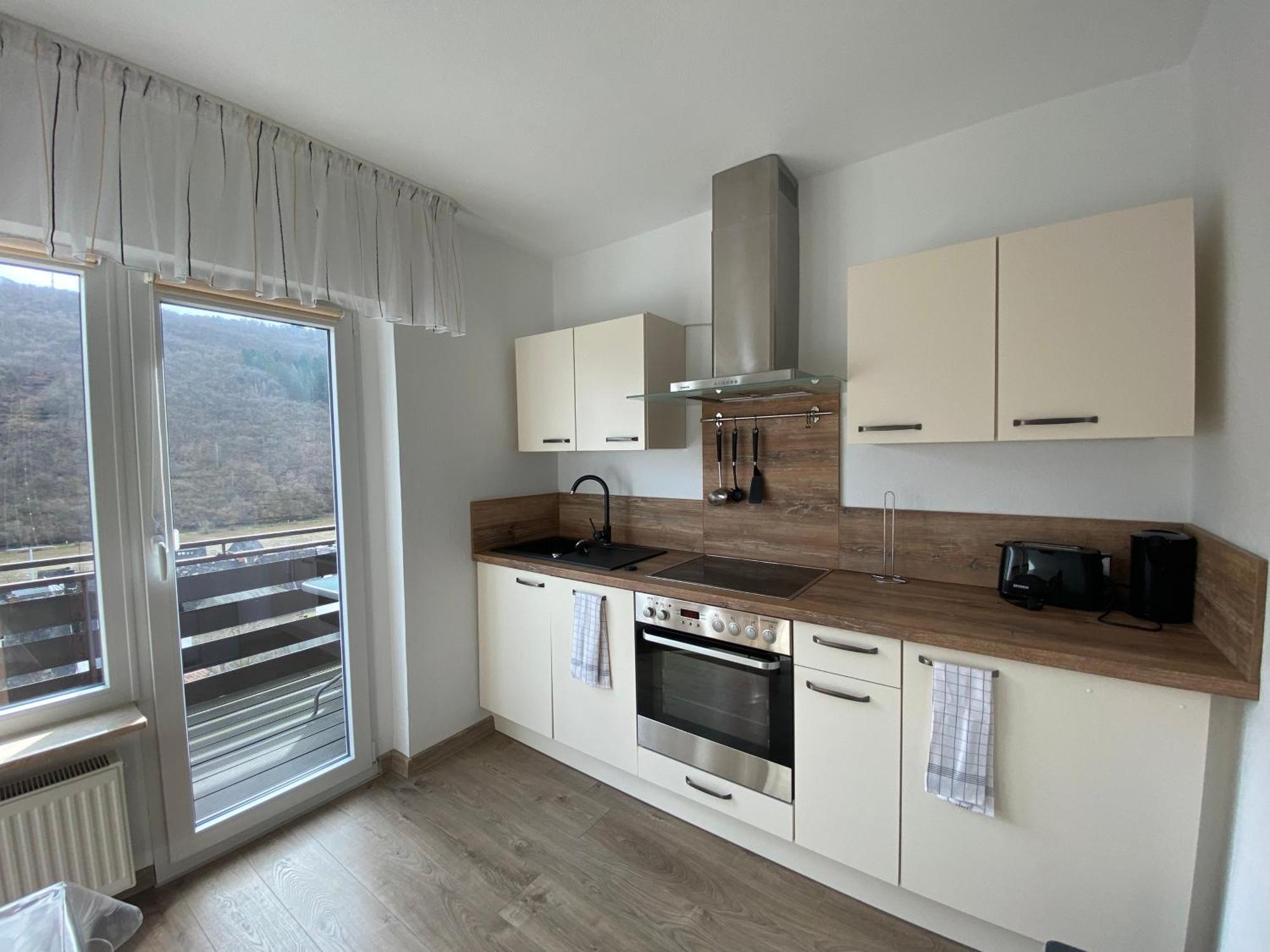 Pension Mit Moselblick Klotten Esterno foto